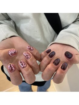 エル(Elle.)/キラキラホロネイル