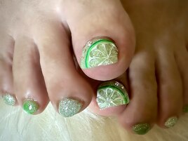 ライム フルーツ 氷 マグネット