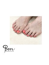 ネイルアトリエ ボン(nail atelier bon)/フットシェラックネイル
