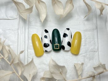 ブリスフルハピネス(Blissful happiness)/定額ネイル(simple)秋冬ver.