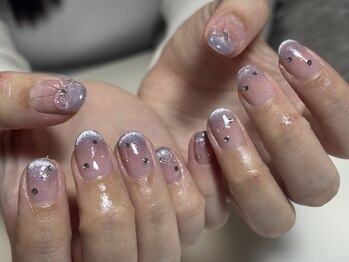 チーク×奥行きマグネット