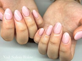 ワンカラーネイル/ピンクネイル