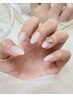 《ミヅキ限定》ワンカラー＋ビジューパーツ2個【HAND】¥6400