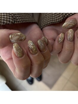 オーシャンネイル 名駅店(Ocean Nail)/nuance nail/ mirror　nail