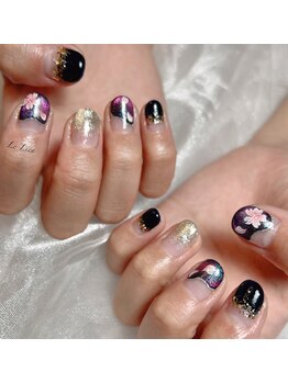 ルリアン(Le Lien)/夜桜ネイル