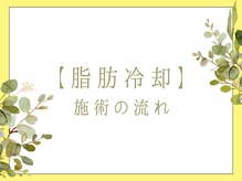 ブルースター 上小田井店(Blue Star)/【脂肪冷却/施術の流れ】