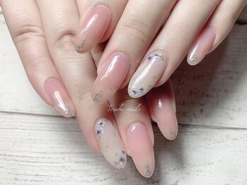 トゥーシェネイルズ(Touche'nails)/春のオフィスネイル