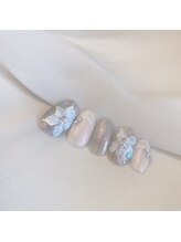 グログラン(Gros-Grain)/11月ネイル