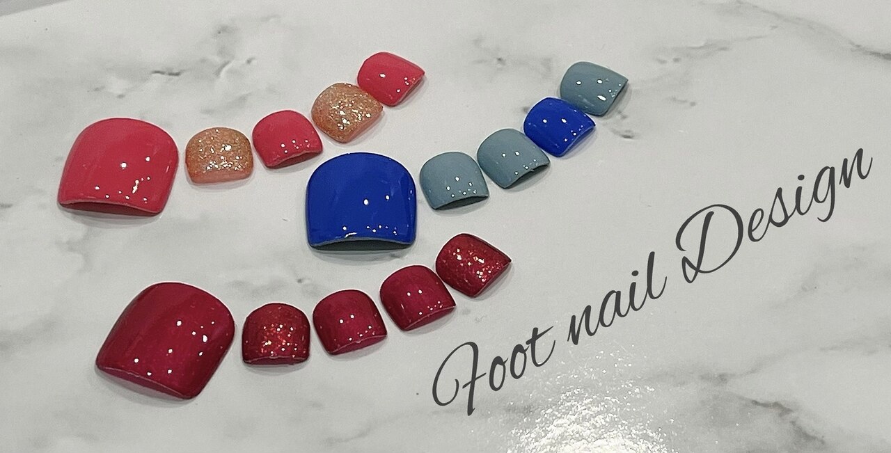 HPB限定！シンプルフットネイル☆5500円