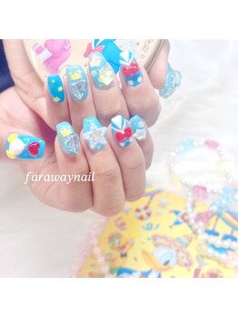 ファラウェイネイル(Faraway nail)/ドナルドネイル☆