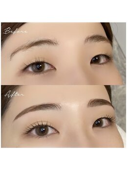 ロレインブロウ 大垣店/まつ毛パーマ＋眉毛パーマHBL
