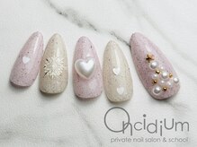 オンシジューム(Oncidium)/クリスマスネイル♪