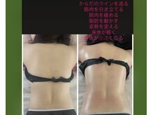 《オイル美容整体》身体のライン作り&脂肪燃焼&骨格調整10000円