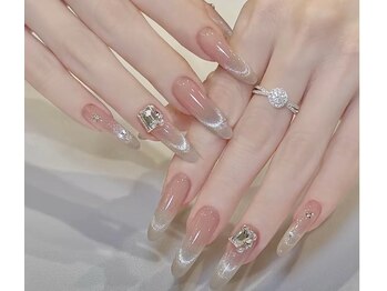 Sara Nail Salon池袋【サラ】長さだし/パラジェル/マグネット/ワンカラー/付け放題/キラキラマグネットフレンチ