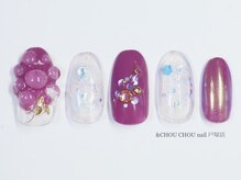 アンドシュシュネイル(&CHOU CHOU nail)/フルーツネイル（ブドウ）