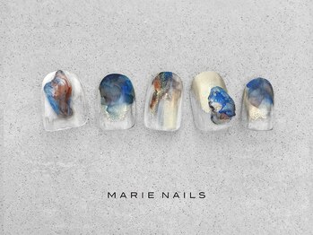 マリーネイルズ 近鉄あべのハルカス店(MARIE NAILS)/新規様8000円 ニュアンス 0818b