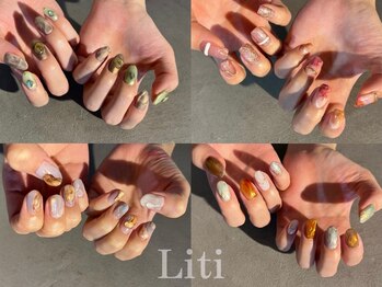 リティ(Liti)の写真/『Liti』でトータルコーデ♪ファッションに合わせたオリジナル手書きART!!パラジェル定額コースあります◎