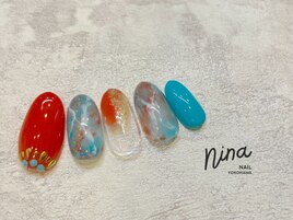 #エスニックネイル