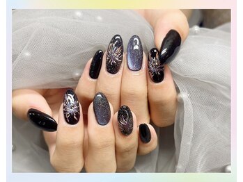 トレンドネイルスタジオ(Trend Nail Studio)/花火マグネットネイル