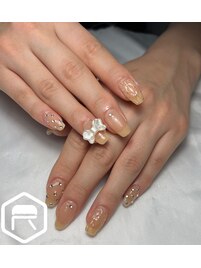 beige nail