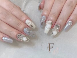 バラ/ワンホンネイル