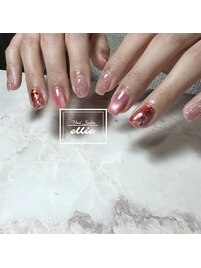 ハートホロ キャンペーンネイル