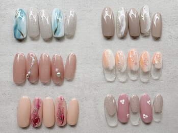 エイル ビューティ スタジオ(EIL beauty studio)の写真/ドンキホーテ側!福岡/大阪で話題!トレンドを取り入れた最新ネイル◎毎月変わる6種キャンペーンネイル¥4900