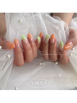 サンカリネイル バイ ヴァラ イオンモール新居浜店(sankari nail by VALLA)/韓国発VALLANAILグラデーション