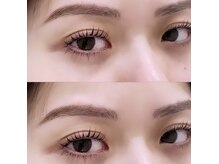 ラッシュリフト上下+アイブロウ美眉スタイリングが当店1番人気♪