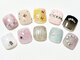 リノリコネイル 中村橋店(Rino Riko nail)の写真/何度でも同じ価格で通える♪お仕事でネイルができない方にも◎【6種から選べるフットトレンド¥8980】