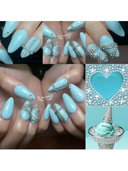 Tiffany Blueとチェーンパーツ