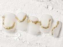 ネイルメゾン 池袋店(NAIL MAISON)/ミラーマットぷっくり¥8050