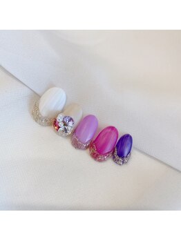 グログラン(Gros-Grain)/11月ネイル