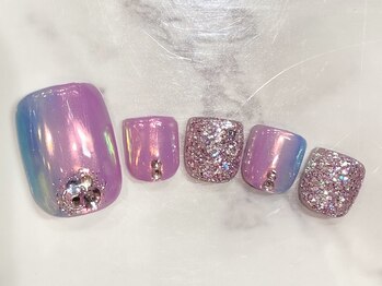 ネイルサロン ラブリーズ 相模大野店(NAIL SALON LOVELLY'S)/フット定額 ¥8980