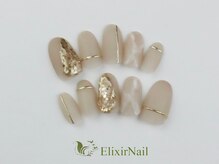 エリクサーネイル 池袋(Elixir Nail)/定額b カジュアル/クーポン使用