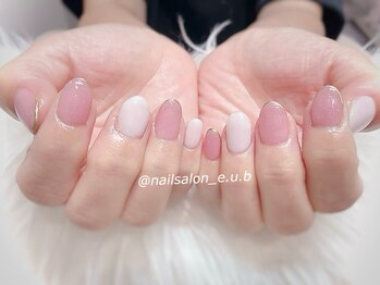 イーユービー(E.U.B)/細フレンチネイル【ひばりヶ丘】