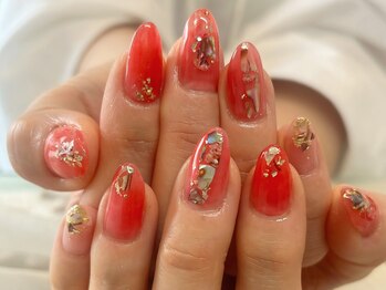 モアニ(moani)/大人リゾートシェルネイル