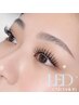【人気☆持続力2か月～◎】ナチュラル♪LEDフラットラッシュ100本　￥6800→