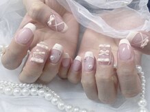 ミナミネイル(MINAMI NAIL)/バレリーナネイル　9500円