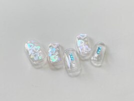 ホワイトハートホロ夏¥7000