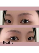 エステルーム リーフズ 厚木店/ふんわりナチュラル眉毛アイブロ