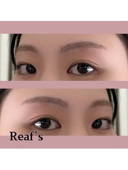 エステルーム リーフズ 厚木店/ふんわりナチュラル眉毛アイブロ