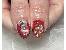 ジェー エス シー ネイル(J.S.C.nail)/クリスマス/親指アート/冬