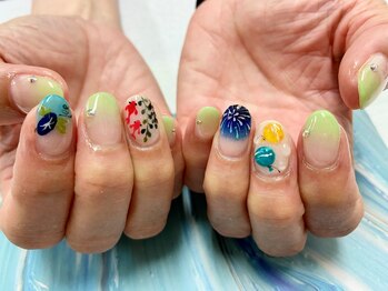 ネイル サロン ヴェレッド(Nail Salon VERED)/夏モチーフアート