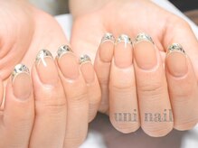 ユニネイル(uninail)/ガラスフレンチ