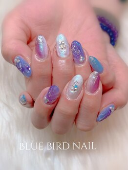 ブルーバードネイル(Blue bird nail)/マーメードネイル