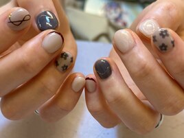 ちぐはぐネイル
