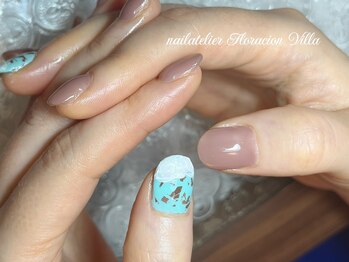 フロラシオン ヴィラ 日吉(Floracion Villa)/チョコミントネイル