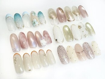 ネイルサロン シュシュ(Chou Chou)の写真/人気のマグネットネイルもカラー豊富☆ネイルを楽しみたい！そんな気持ちにお応えします♪