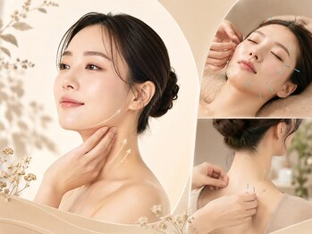 鍼灸マッサージおおふな堂の写真/食いしばり・首肩こりから整える。美容鍼でフェイスラインすっきり小顔見えへ
